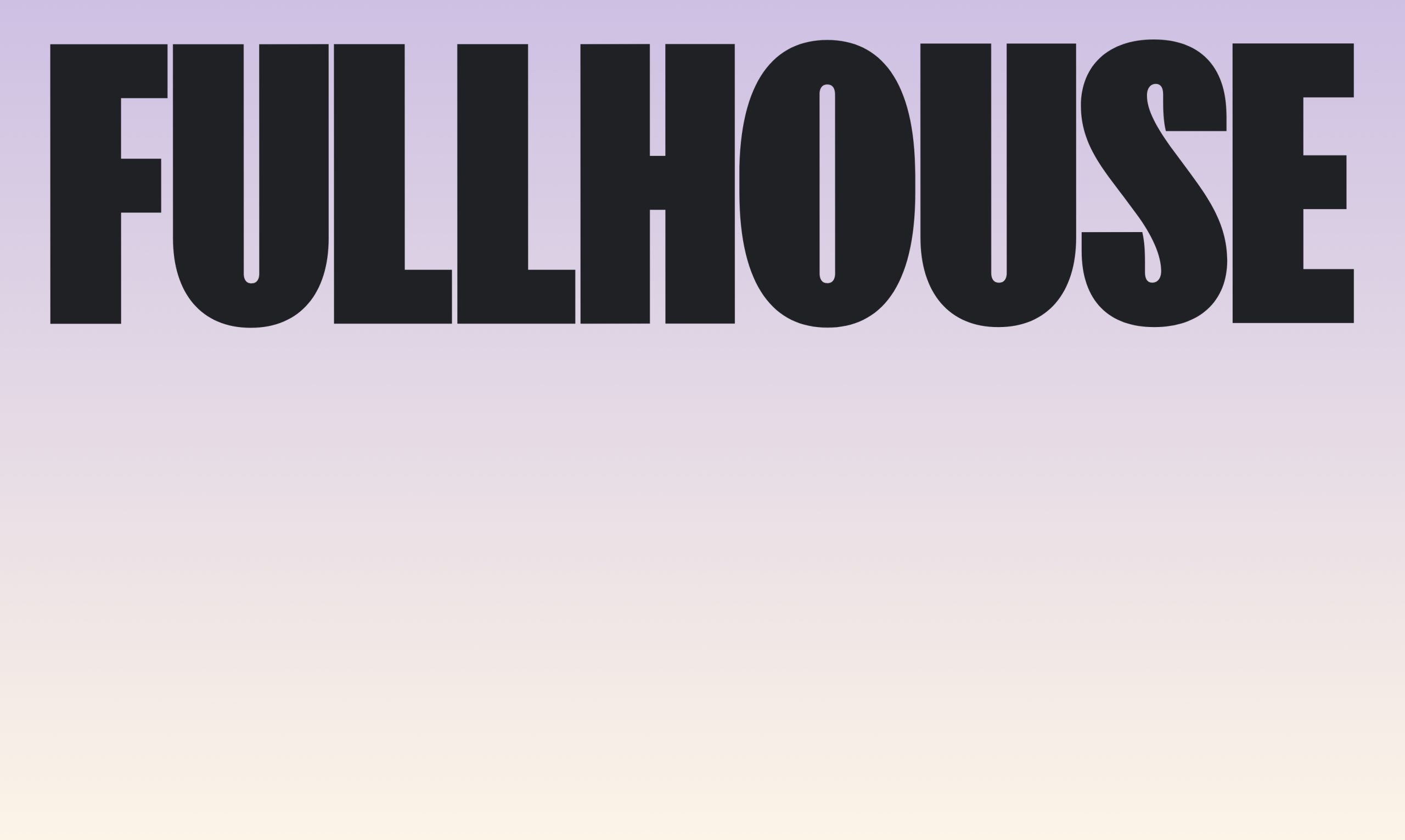 fullhouse – logo gradient